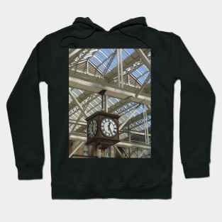 Glasgow Central Train Station Clock (1) Hoodie